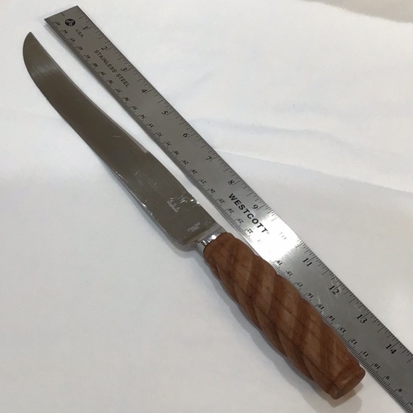 MCM premium Teak Danish Carving Set, Holiday Ready! - Picture 5 of 8